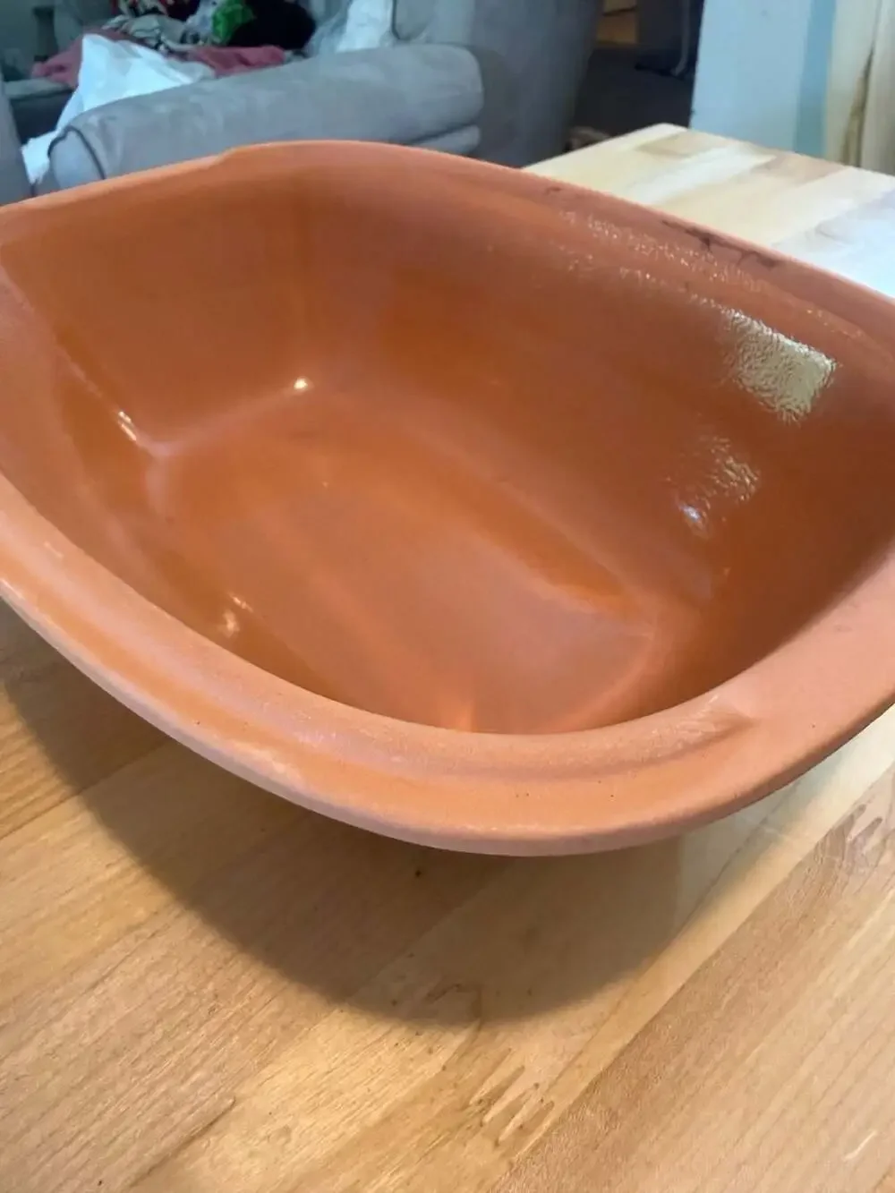 Römertopf Clay Baker Terracotta Roaster and Casserole Pot with Embossed Lid